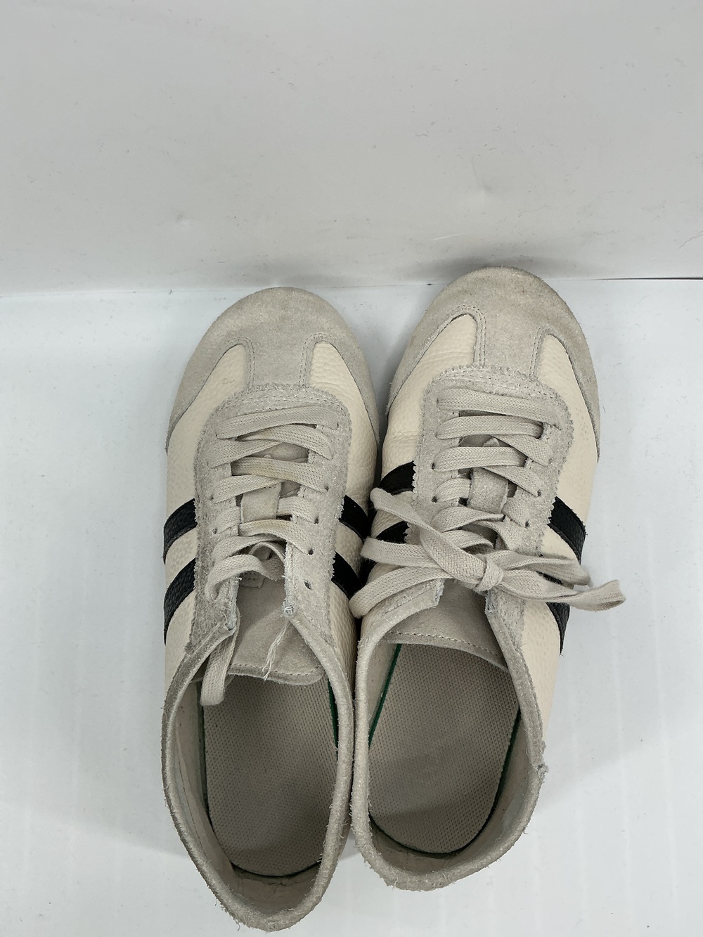 Italian Leather & Suede Low Profile Sneaker